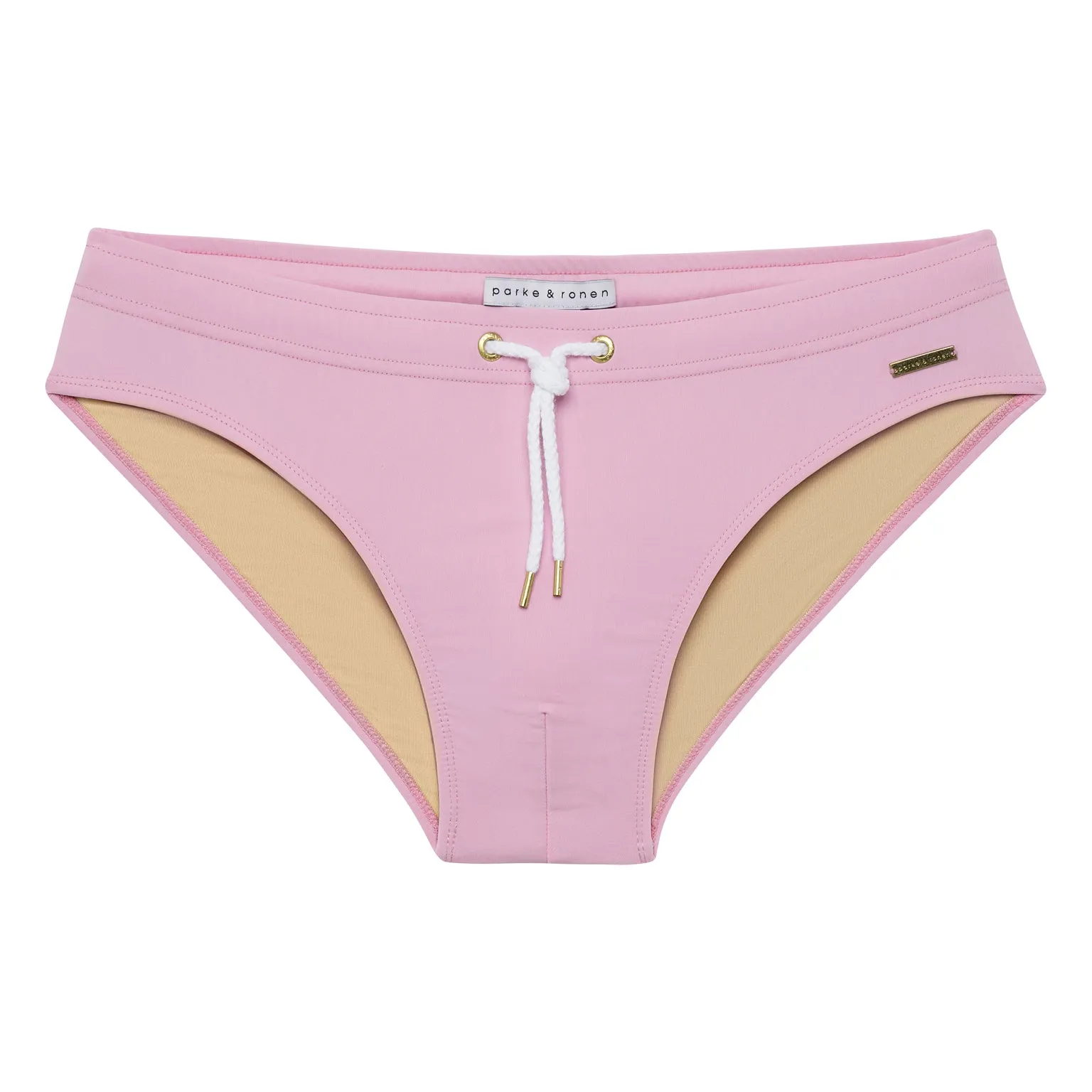 Valentine Pink Solid Meridian Bikini